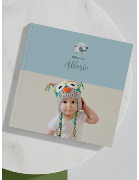 Libro firmas Bautizo Elefante