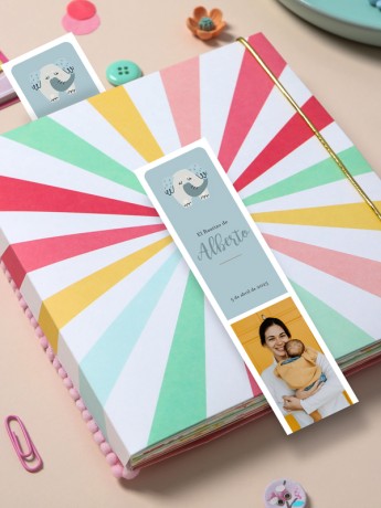 Marcapáginas Bautizo Elefante 2