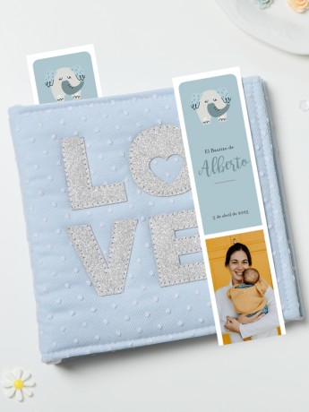 Marcapáginas Bautizo Elefante