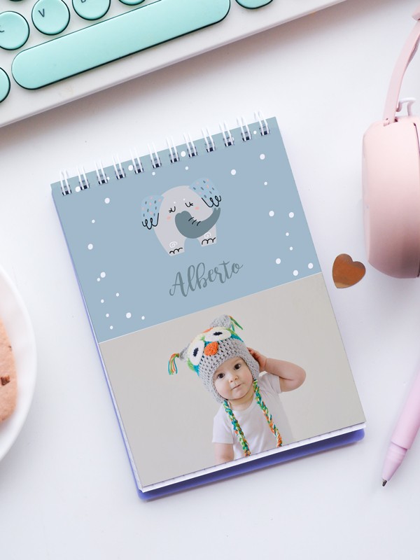 Blog de notas regalo bautizo Elefante