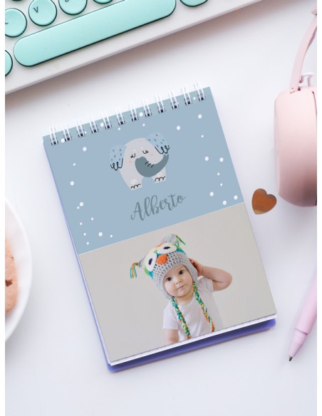 Blog de notas regalo bautizo Elefante