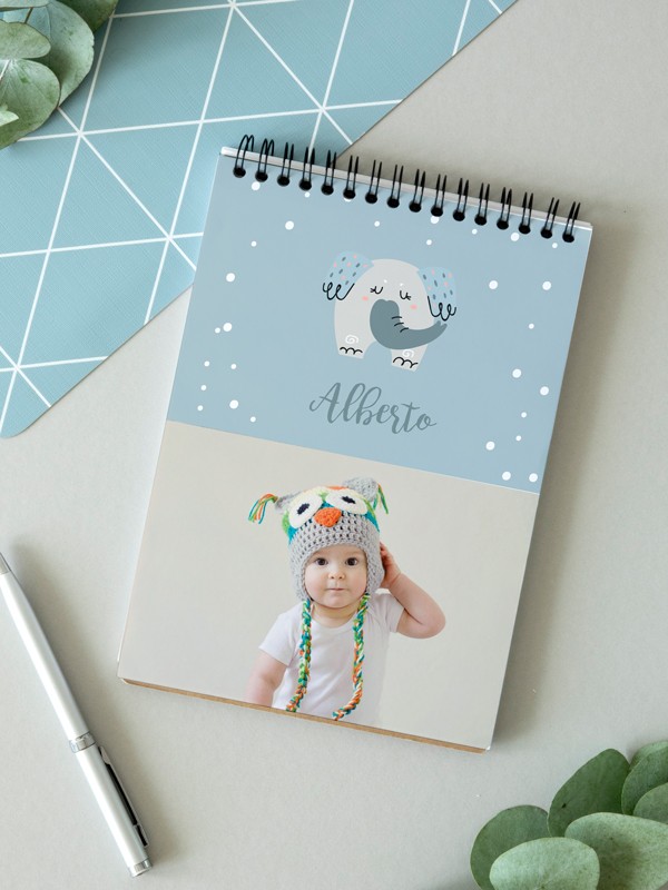 Blog de notas regalo bautizo Elefante