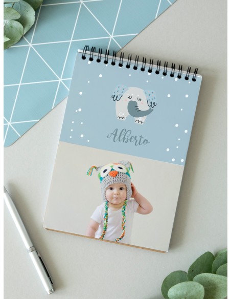 Blog de notas regalo bautizo Elefante