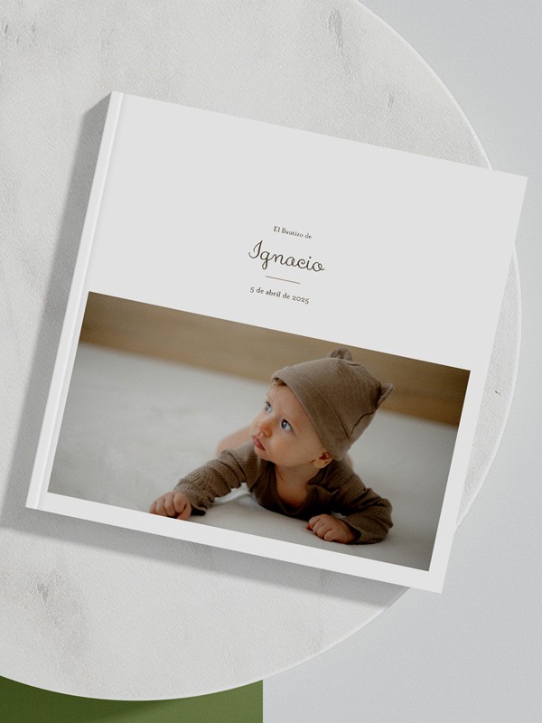 Libro firmas Bautizo traje niño