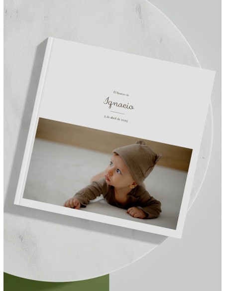 Libro firmas Bautizo traje niño