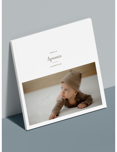 Libro firmas Bautizo traje niño