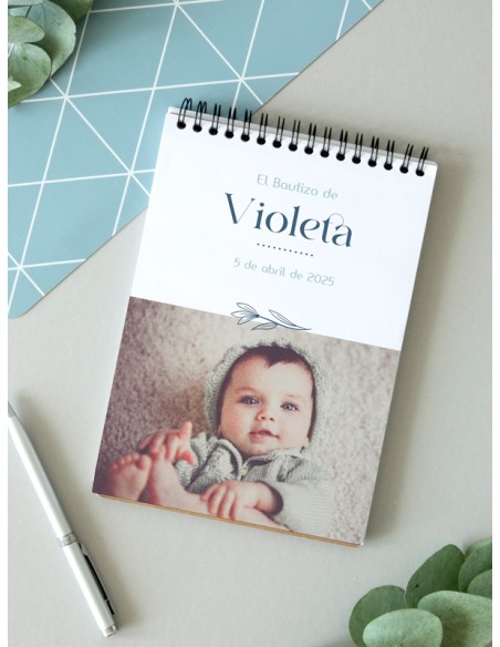 Blog de notas regalo bautizo Jirafa Lola