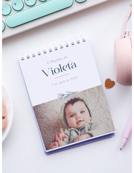 Blog de notas regalo bautizo Jirafa Lola