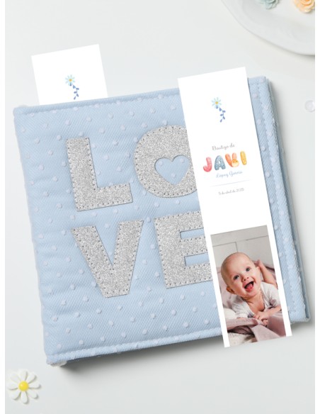 Marcapáginas Bautizo Iniciales