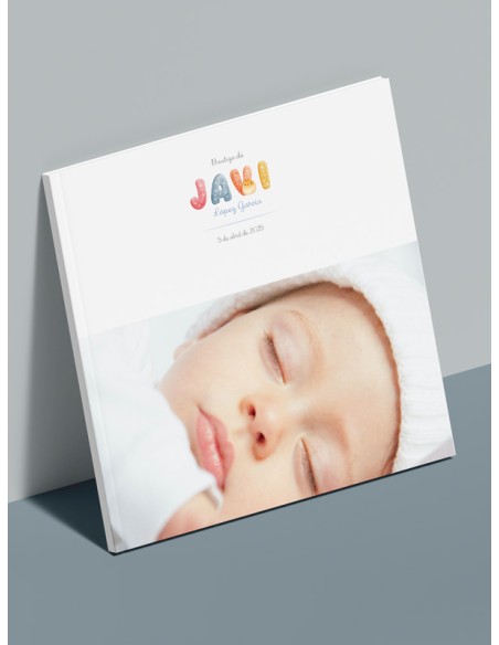 Libro firmas Bautizo Iniciales