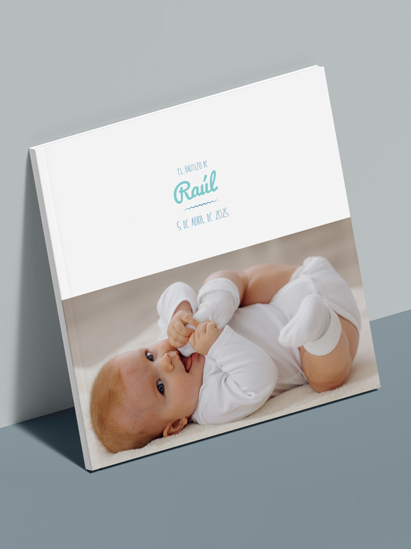 Libro firmas Bautizo Ballena Love