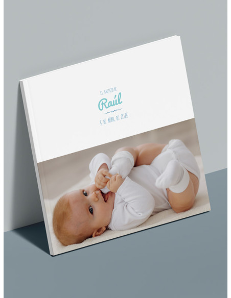 Libro firmas Bautizo Ballena Love