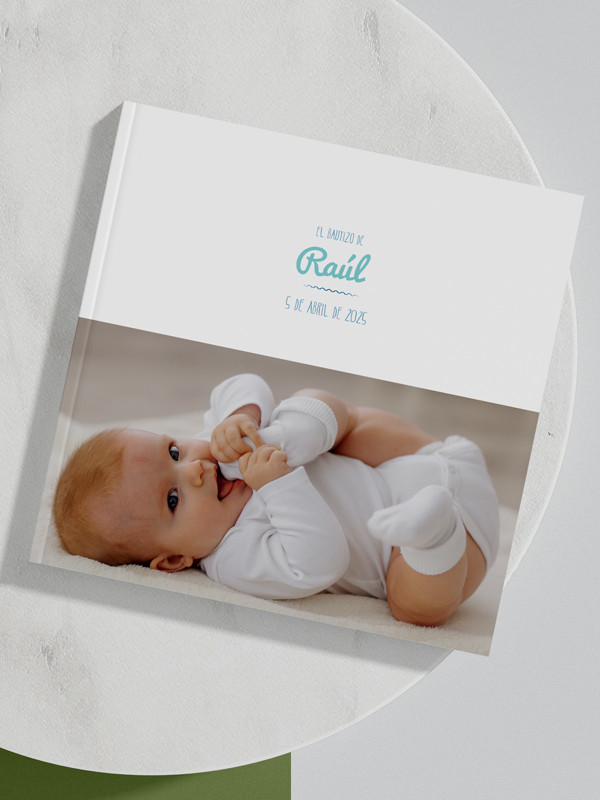 Libro firmas Bautizo Ballena Love