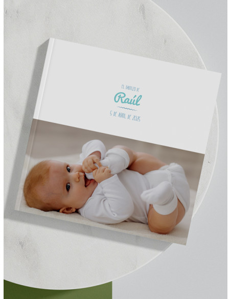 Libro firmas Bautizo Ballena Love