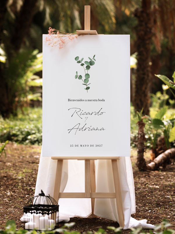 Poster-boda-diseño-eucalipto