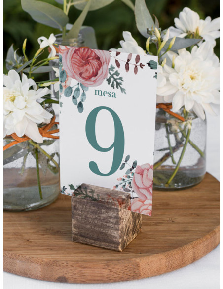 Mesero-boda-floral-Romantico-gratis