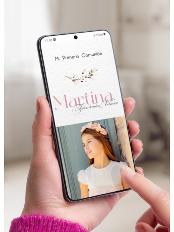 Invitación digital Comunión...