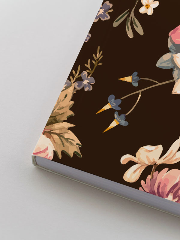 Libro firmas Boda flor de noche