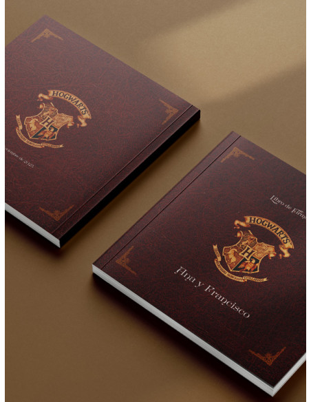 Libro firmas Boda Harry Potter