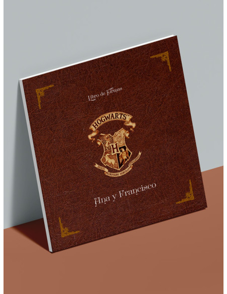 Libro firmas Boda Harry Potter