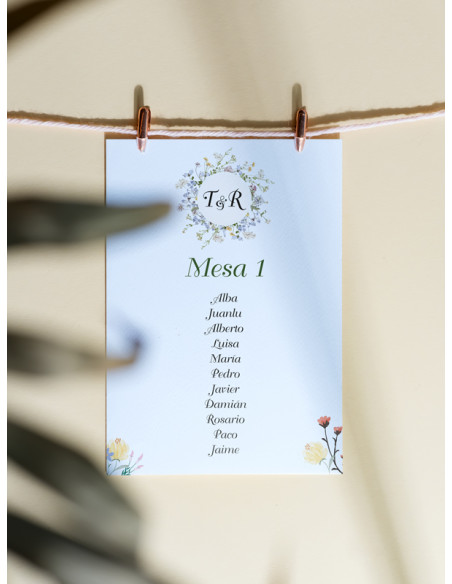 Seating boda Color Spring