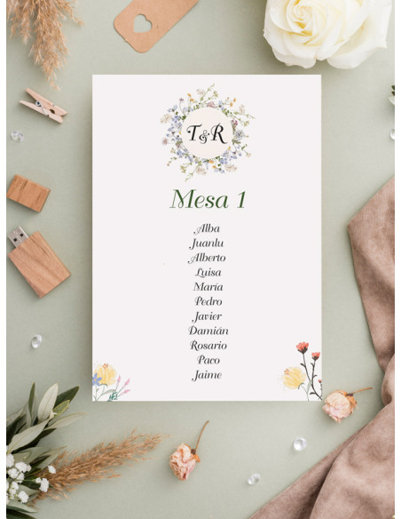 Seating boda Color Spring