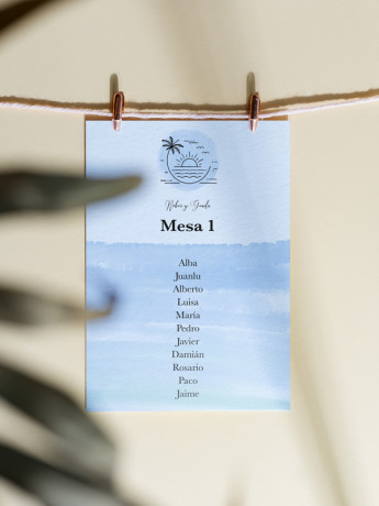 Seating de boda mar y playa 2