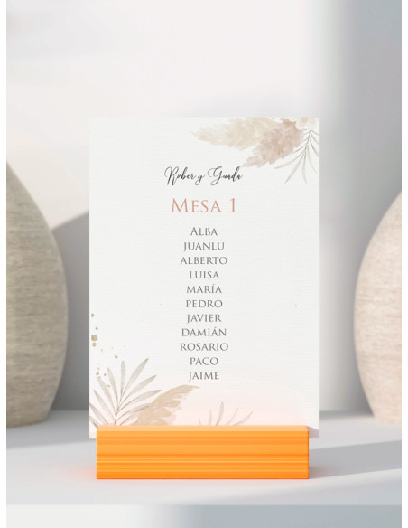 Seating boda Boho