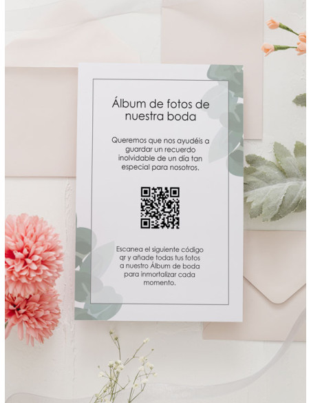 Tarjetas de fotos Boda álbum google modelo Citrus Limones