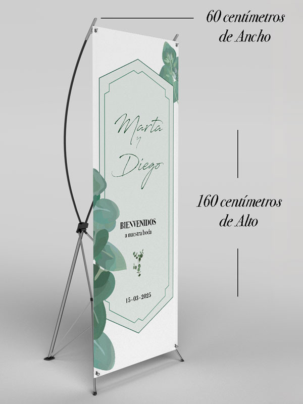 Banners de Bienvenida Bodas modelo...