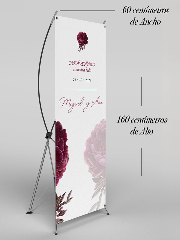Banners de Bienvenida Bodas modelo...