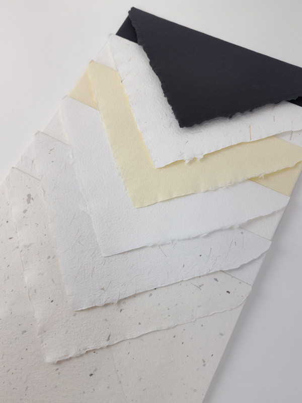 sobres especiales y originales para boda en algodón