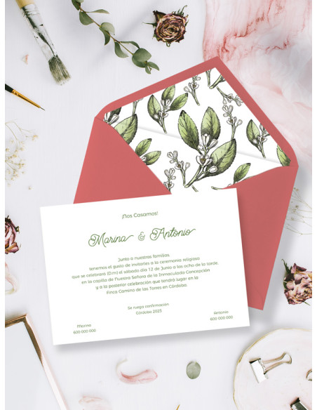 boda flor azahar