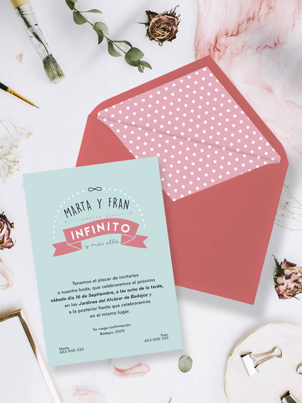 invitaciones de boda topos baratas originales topitos