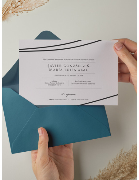 Invitación-boda-lineas-elegante-minimalista-exclusivas-baratas