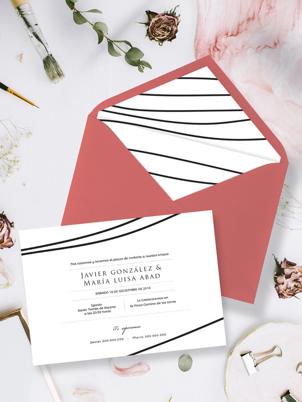 Invitación-boda-lineas-elegante-minimalista-exclusivas-económicas