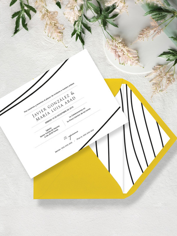 Invitación-boda-lineas-elegante-minimalista-exclusivas-diseño-personalizado