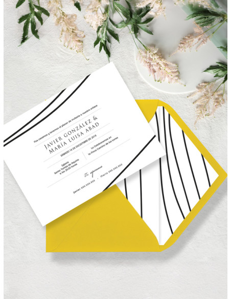Invitación-boda-lineas-elegante-minimalista-exclusivas-diseño-personalizado