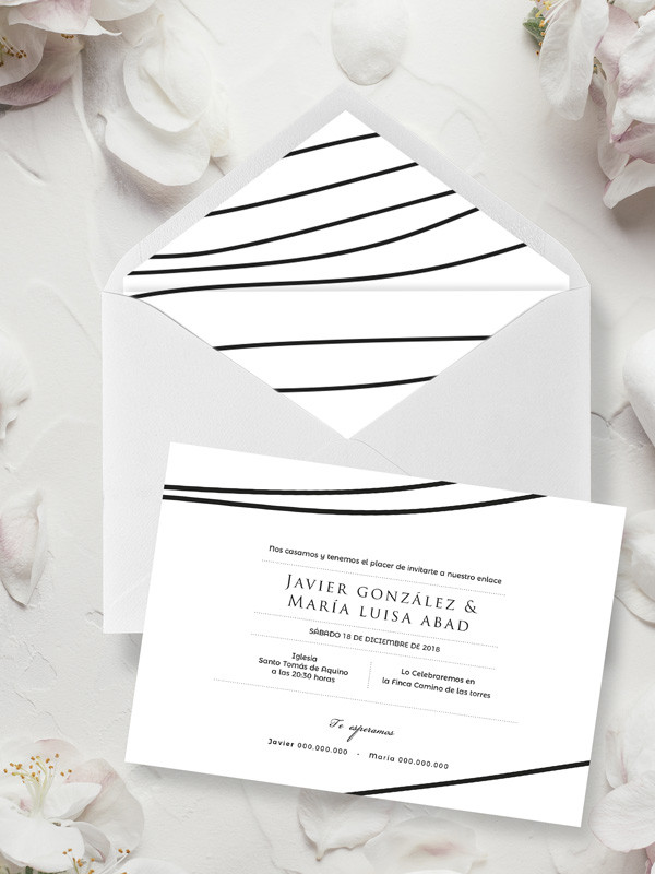 Invitación-boda-lineas-elegante-minimalista-personalizadas
