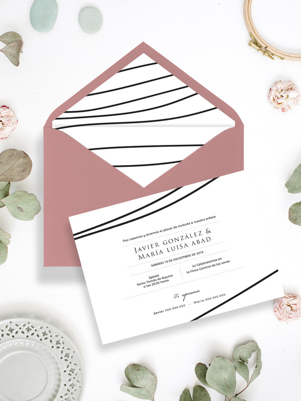 Invitación-boda-lineas-elegante-minimalista-exclusivas-bonitas