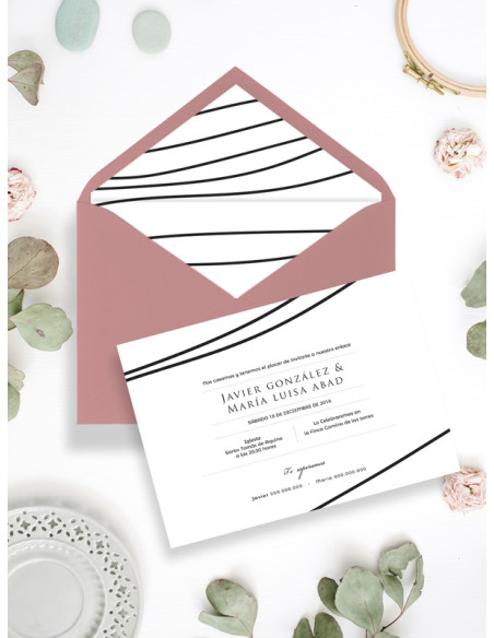 Invitación-boda-lineas-elegante-minimalista-exclusivas-bonitas