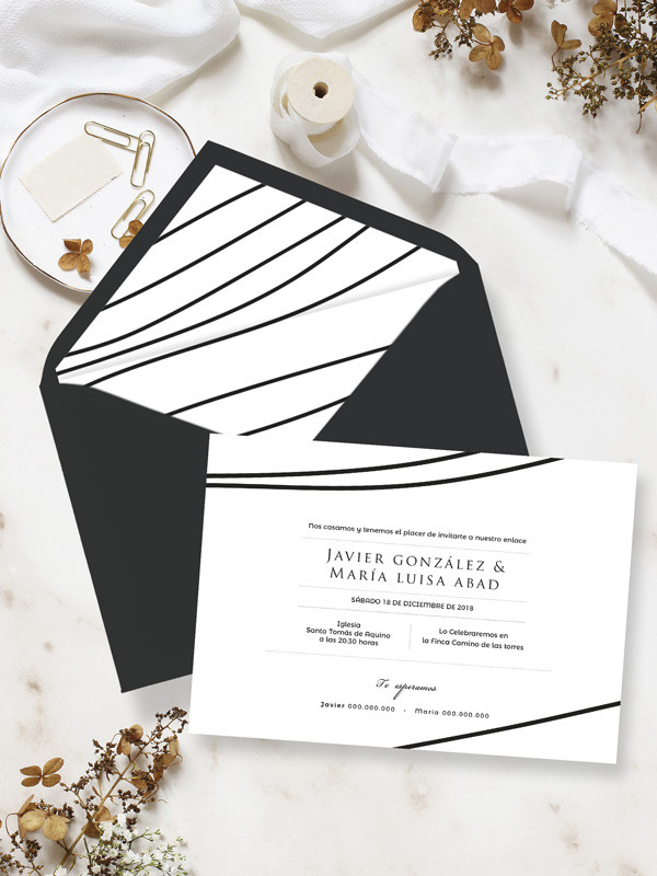 Invitación-boda-lineas-elegante-minimalista-exclusivas-originales-preciosas