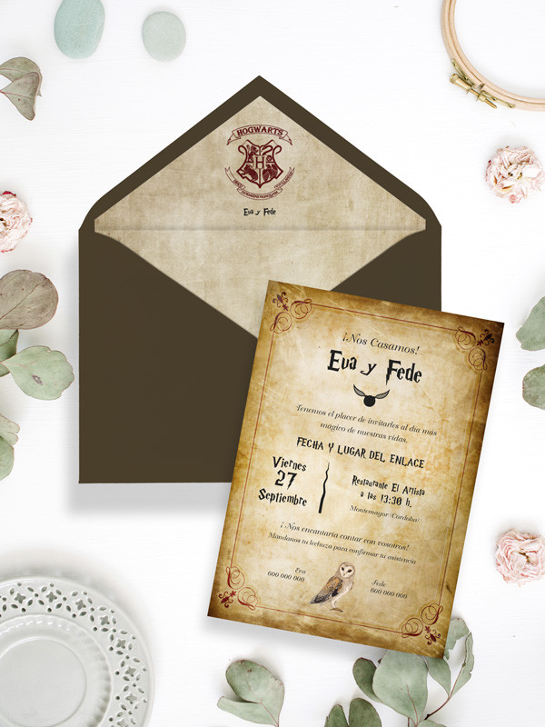Invitaciones Boda con sobres...