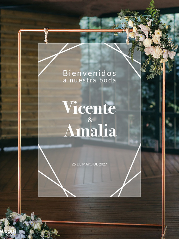 Cartel de Metacrilato Personalizado...