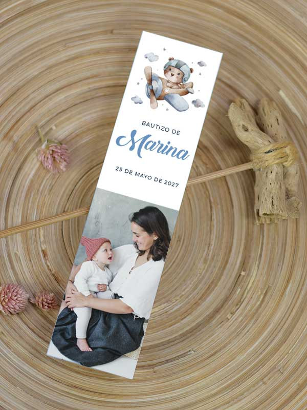 Marcapáginas Bautizo Caballito