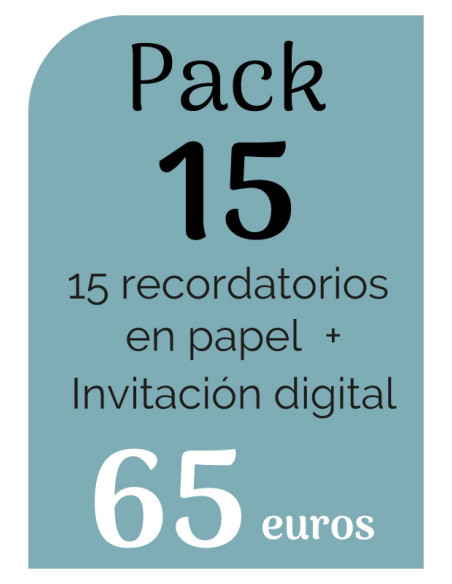 Paquete recordatorios bautizo económicos baratos