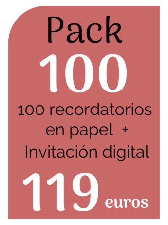 Invitaciones bautizo económicas paquete descuento