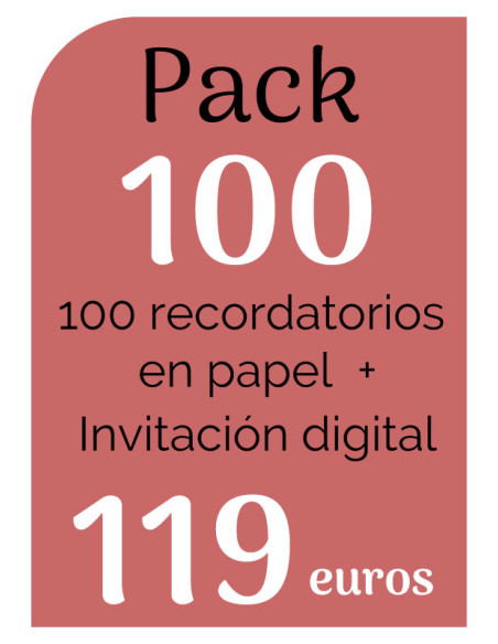 Invitaciones bautizo económicas paquete descuento
