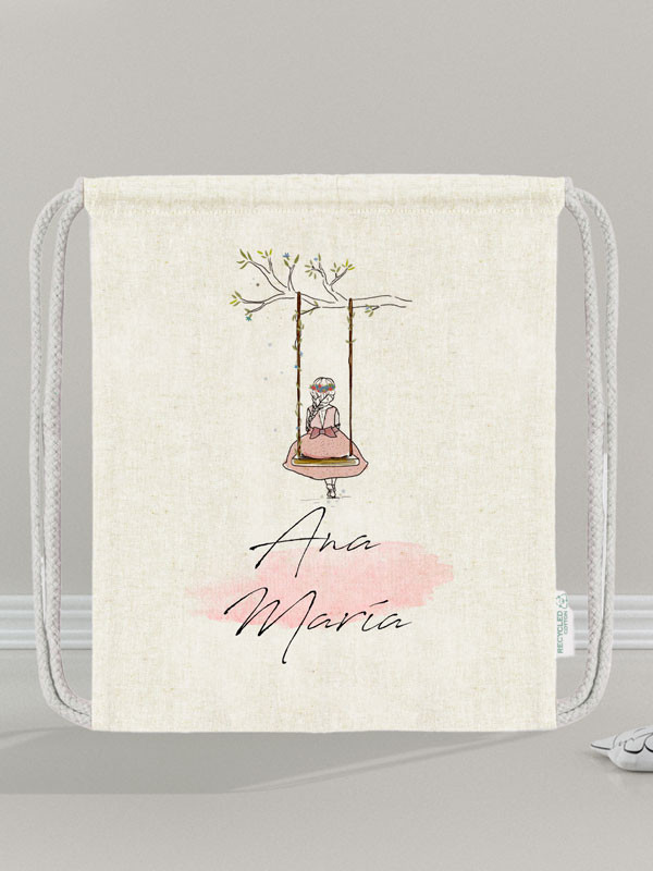 regalo comunión mochila de cuerdas económicas colores