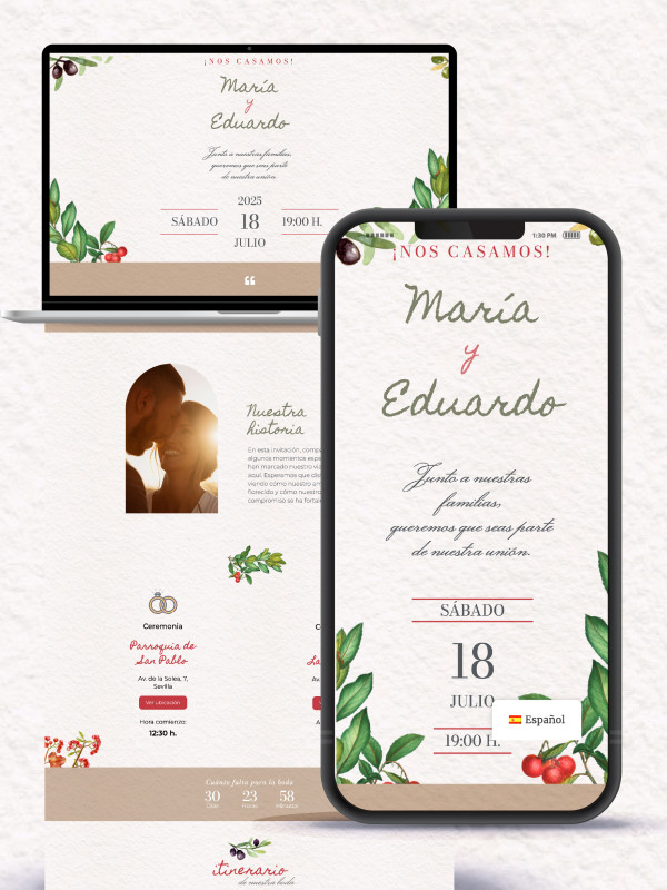 crear invitaciones de boda online gratis para imprimir